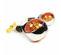 Indicateurs Guidon Bulls Eye Jaune 1 12V/21W Approbation Européenne