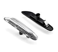 Indicateurs Latéraux Pour BMW E90 E91 E92 E93 E60 E87 E82 E46 Dynamique LED Clignotant Lumière Side Marker Lampe Répéteur Indicateur Ampoule De Voiture Assessories(Crystal Pin Type)