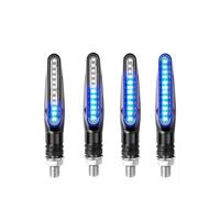 Indicateurs LED 2 PIÈCES Moto Clignotants Lumière 12V LED Queue Clignotant Moto Clignotants Universel Moto LED Signal