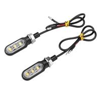 Indicateurs LED Clignotant LED pour Motos 3LED Clignotant Dynamique Mini Moto Clignotant Modifié 12V