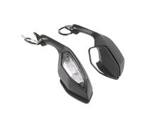 Indicateurs LED Rétroviseur Pliable pour Moto, Clignotant LED Adapté À La Moto pour YZF-R6 2017 - 2022 YZF-R1 2015-2023