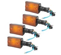 Indicateurs Lot De 2/4 Clignotants De Frein Arrière pour Moto pour Yamaha XT350, XT600, XT550, XT250, FZ750 (1985-2000) Clignotants Lumières(4 pièces)