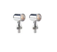 Indicateurs Moto Clignotant de Moto Bullet Clignotant Indicateur de lumière LED intégré Feu arrière de Frein Feu de Circulation diurne pour 2 en 1