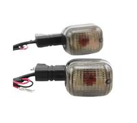 Indicateurs Moto Clignotants Avant/arrière pour BWS 50 125 pour Zuma FX pour X pour BeeWee pour MBK pour Booster Moto Scooter Ampoules(Rear (Smoky))