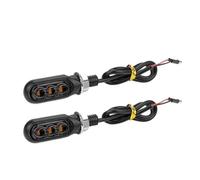 Indicateurs Moto Clignotants LED pour Moto, Feux de freinage dynamiques à Eau Courante, 12 V, 10 mm