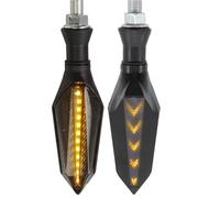 Indicateurs Moto Compatible avec Yamaha pour XJ550 pour XJ600 pour XJ650 pour XJ600S pour XJ900S DIVERSION pour XJ900R SECA accessoires de feux clignotants de moto(Yellow,2piece)