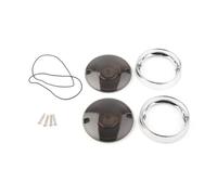 Indicateurs Moto Couvercle De Clignotant De Moto 3-1/4" Anneaux De Lentille Rouges pour Ha&rley pour Davidson pour Touring FLHRC FLHTK FLSTC FLHTC 1986-2019