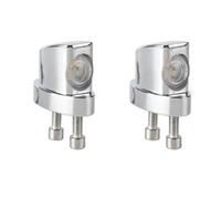Indicateurs Moto Mi&ni Garde-Boue 2 en 1 Clignotants à LED Feux freinage arrière pour Sportster pour Dyna pour Softail pour Low pour Rider pour Bob XL