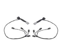 Indicateurs Moto pour Goldwing pour GL1800 2018-2022 Clignotants Feux Antibrouillard Auxiliaires Latéraux LED Capot Décoratif(48000 Harness)