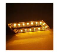 Indicateurs Moto Vert Ambre LED Clignotants De Moto Scooter Électrique Avant Arrière Clignotants pour Moto Vélo De Rue (Color : 8)