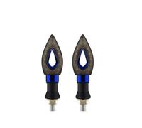 Indicateurs Pour CB125R Pour CBR500R Pour CB1000F Pour Integra 750 Pour PCX125 Clignotants De Moto Feux Clignotants Ambre(Blue,2pcs)