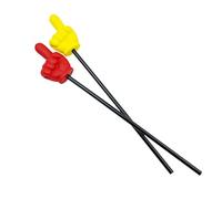 Indication Stick, pointant l'indication de bâton avec le pointeur des enseignants index pour la fête 2pcs, index, rouge jaune