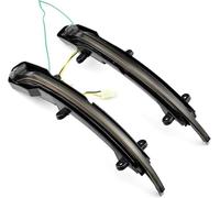 Indicatore di direzione Laterale per specchietto retrovisore 2 pezzi Luce LED Laterale per parafango Auto per Seat per Ibiza 6L per Cordoba per Toledo per Leon per MK1/2