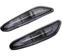 Indicatore luminoso per specchietto retrovisore per BMW E46 E60 E61 E83, indicatori di direzione per Auto, Luce di segnalazione Laterale Grigio-Bianca, 1 paio