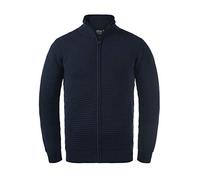 Indicode Arctic Cardigan Gilet Veste en Maille pour Homme, Taille:L, Couleur:Navy (400)