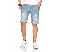 Indicode B715 Bermuda d'été pour homme, bleu clair, L