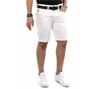 Indicode B797 Short en jean pour homme, Blanc., L