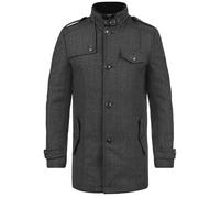 Indicode Brandan - Manteau en Laine - Homme, Taille:XL, Couleur:Dark Coal (940)