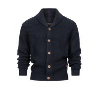 Indicode Cardigan Homme INBrandox - tricot col châle patte boutonnée...