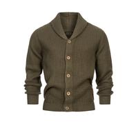 Indicode Cardigan Homme INBrandox - tricot col châle patte boutonnée...