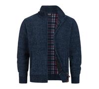 Indicode Cardigan Homme INFilion - maille zippée col montant style moderne