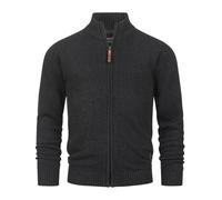 Indicode Cardigan Homme INLut - maille fine col montant style moderne...