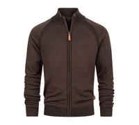 Indicode Cardigan Homme INMassum - maille zippée col montant style moderne