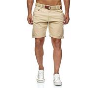 Indicode Conor Short en coton, pour homme, Fog, M