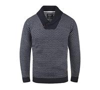 Indicode Copent Pull en Grosse Maille Pull-Over Tricot pour Homme, Taille:XL, Couleur:Navy (400)