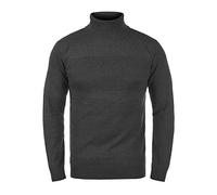 Indicode Ernetto Pull à col roulé pour homme, Mélange de charbon (915)., XXXL