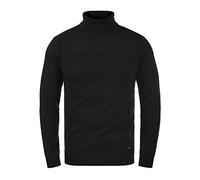 Indicode Ernetto Pull-Over À Col Roulé Pull Tricot pour Homme avec Col Roulé, Taille:XL, Couleur:Black (999)