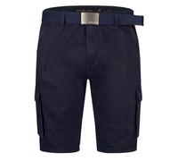 Indicode Homme short cargo Blixt bermuda ceinture poches pantalon été