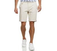 Indicode Homme short chino Cuba-bermuda pantalon court stretch été poches