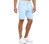 Indicode Hommes Cuba Chino Shorts | Pantalon Court Chino à 5 Poches Sky Way 3XL