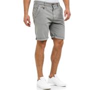 Indicode Homme short chino Cuba-bermuda pantalon court stretch été poches