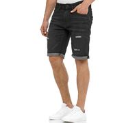Indicode Homme short jean Caden-denim bermuda pantalon court été poches