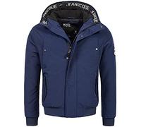 Indicode Hommes Albany Jacket | Veste à capuche Navy XL