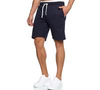 Indicode Hommes Aldrich SweatShorts | Pantalon Court de survêtement à Cordon de Serrage Navy XL