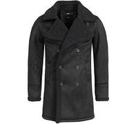 Indicode Hommes Barlow Coat | Manteau court avec col à revers Black S