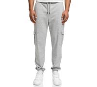 Indicode Hommes Bendner Cargo Pants | Pantalon de Jogging Cargo Lt Grey Mix S