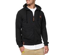 Indicode Hommes Braidwood Hoodie | Veste Sweat à Capuche Black L