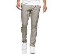Indicode Hommes Bryne Pants | Pantalon en Coton et Lin Lt Grey XL