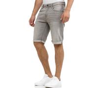 Indicode Hommes Caden Jeans Shorts | Pantalon Court en Jean à 5 Poches