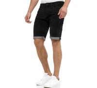 Indicode Hommes Caden Jeans Shorts | Pantalon Court en Jean à 5 Poches