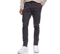 Indicode Hommes Cherry Chino Pants | Pantalon Chino Pantalon Stretch DK Grey 33/32