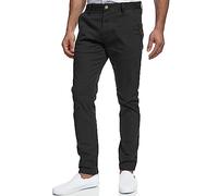 Indicode Hommes Cherry Chino Pants | Pantalon Chino Pantalon Stretch Black 30/32