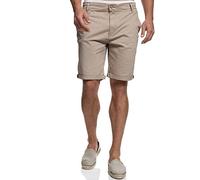 Indicode Hommes Creel Chino Shorts | Pantalon Court Chino à 5 Poches