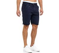 Indicode Hommes Cuba Chino Shorts | Pantalon Court Chino à 5 Poches Blau Navy XL