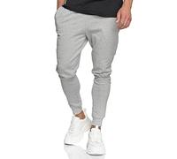 Indicode Hommes Eberline Jogging Pants | Pantalon de Jogging en 60% Coton Grey Mix S