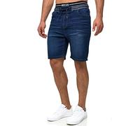 Indicode Hommes Ettore Chino Shorts | Pantalon Court composé à 84% de Coton Blue S